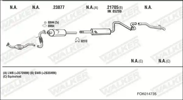 WALKER FOK014735