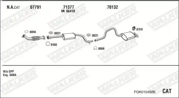 WALKER FOK015492B