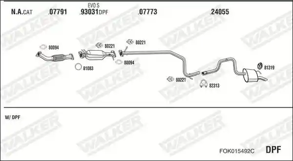 WALKER FOK015492C