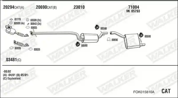 WALKER FOK015810A