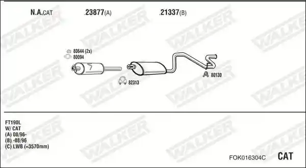 WALKER FOK016304C