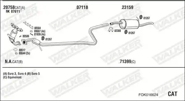 WALKER FOK016624
