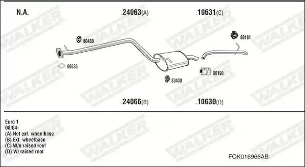 WALKER FOK016966AB