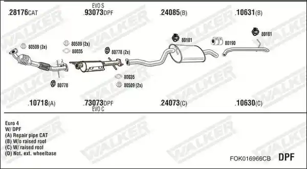 WALKER FOK016966CB