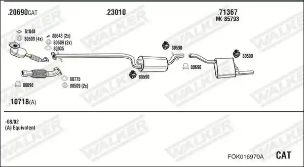 WALKER FOK016970A
