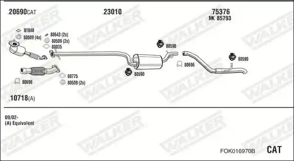 WALKER FOK016970B