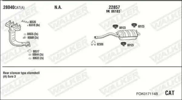 WALKER FOK017114B