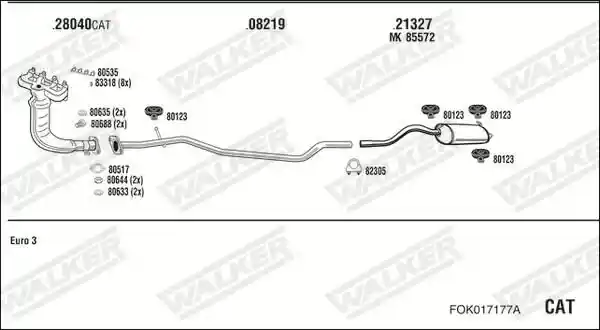 WALKER FOK017177A