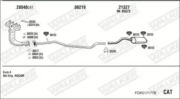 WALKER FOK017177B