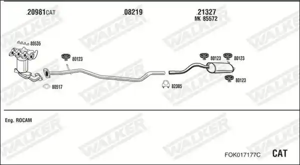 WALKER FOK017177C