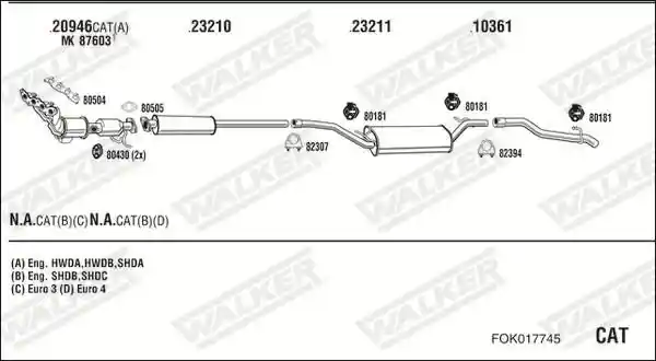 WALKER FOK017745