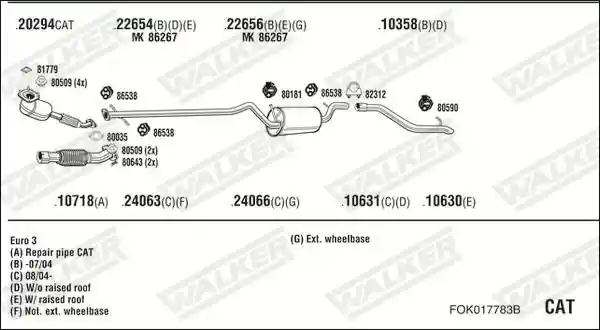 WALKER FOK017783B