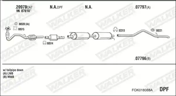 WALKER FOK018088A