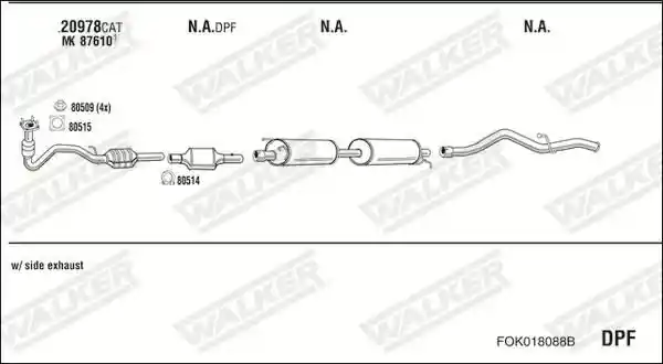 WALKER FOK018088B