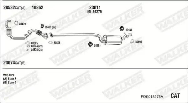 WALKER FOK018275A