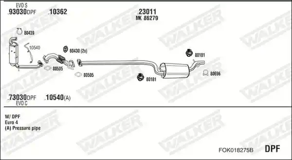 WALKER FOK018275B