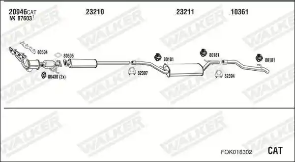 WALKER FOK018302