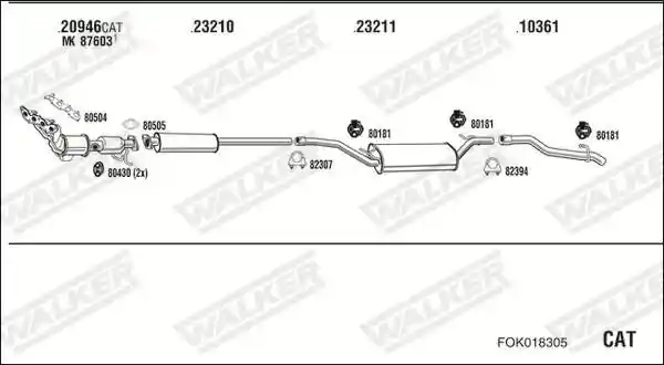 WALKER FOK018305