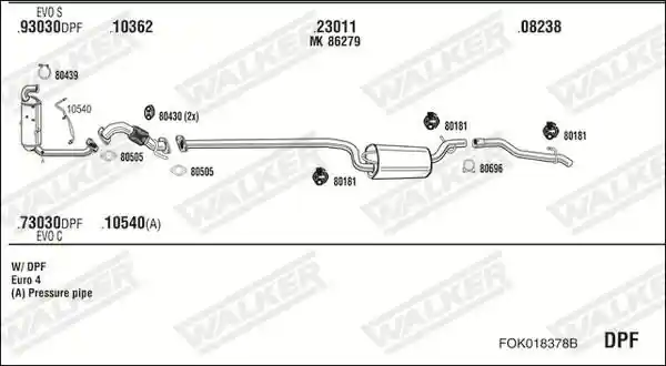 WALKER FOK018378B