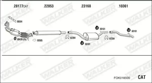 WALKER FOK018500