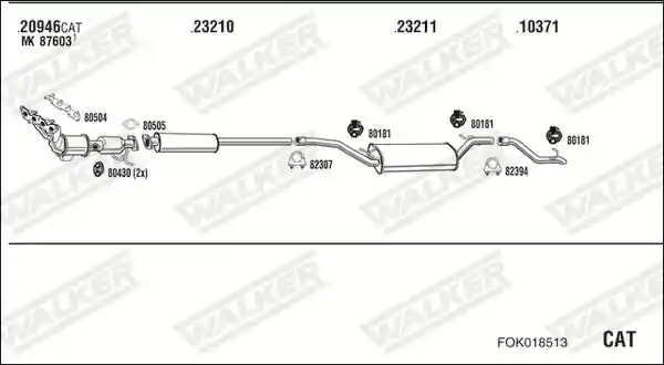 WALKER FOK018513