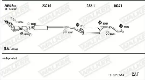 WALKER FOK018514