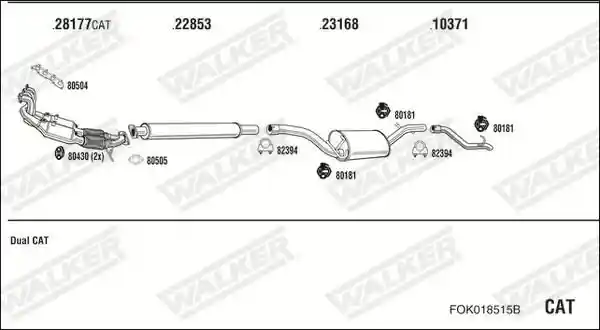 WALKER FOK018515B