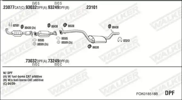 WALKER FOK018518B