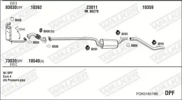 WALKER FOK018519B