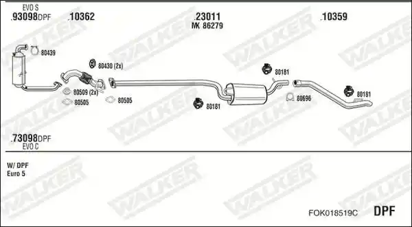 WALKER FOK018519C