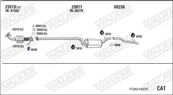 WALKER FOK018935