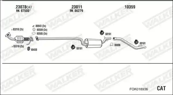 WALKER FOK018936