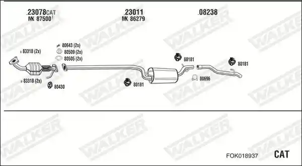WALKER FOK018937