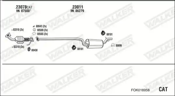 WALKER FOK018958