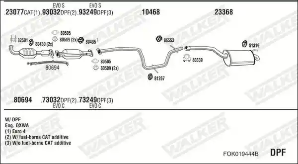 WALKER FOK019444B