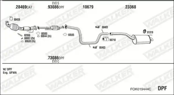 WALKER FOK019444C