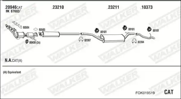 WALKER FOK019519