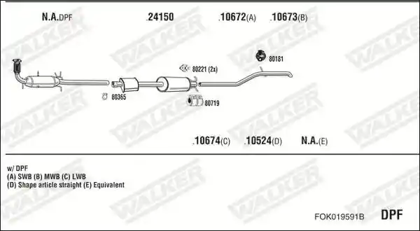 WALKER FOK019591B