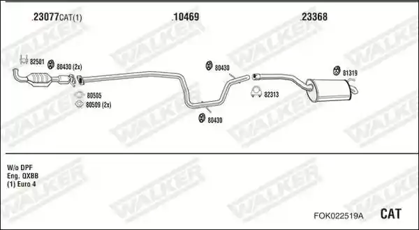 WALKER FOK022519A