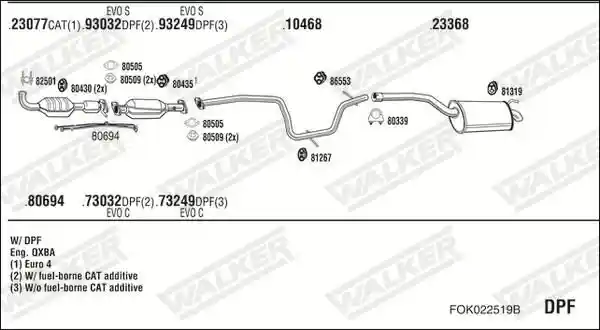 WALKER FOK022519B