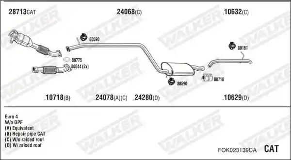 WALKER FOK023139CA