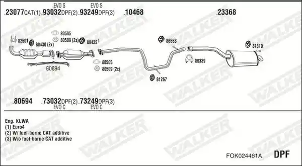 WALKER FOK024461A