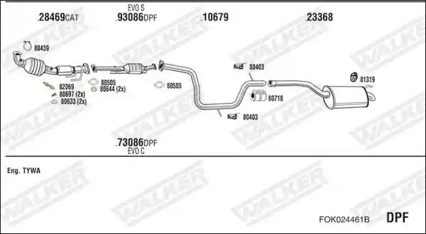 WALKER FOK024461B