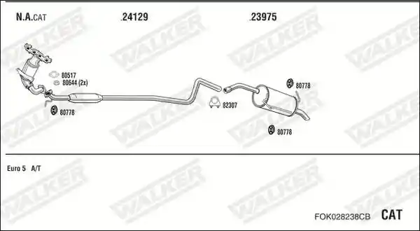WALKER FOK028238CB