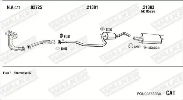 WALKER FOK028732BA