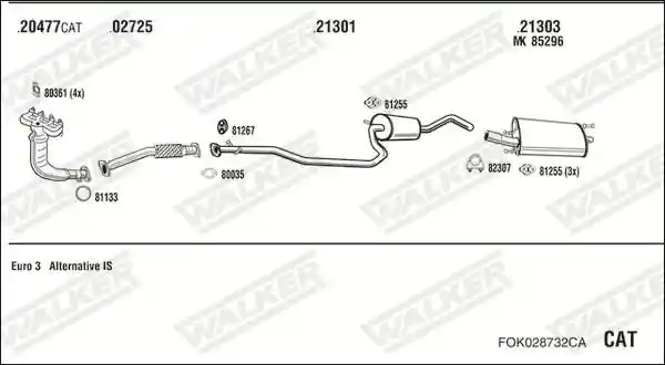 WALKER FOK028732CA