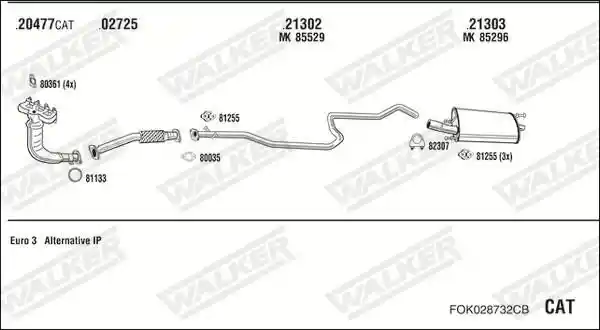 WALKER FOK028732CB