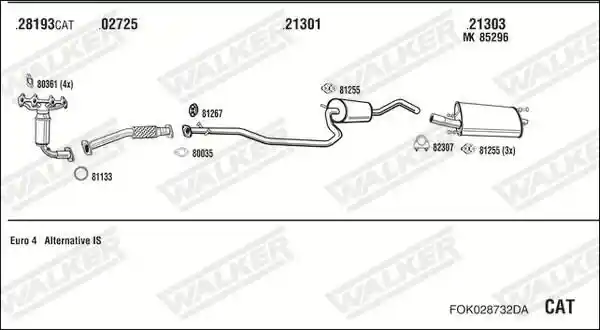 WALKER FOK028732DA