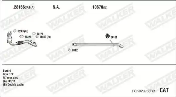 WALKER FOK029968BB