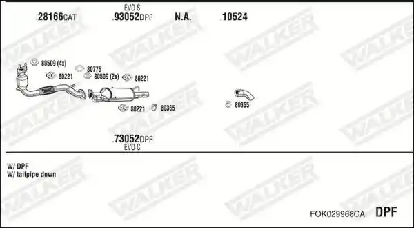WALKER FOK029968CA